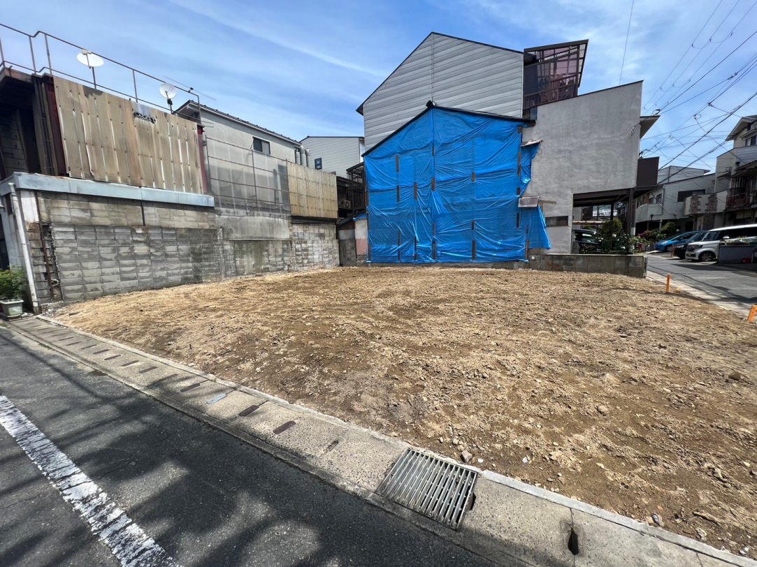 京都市山科区 トタン養生工事