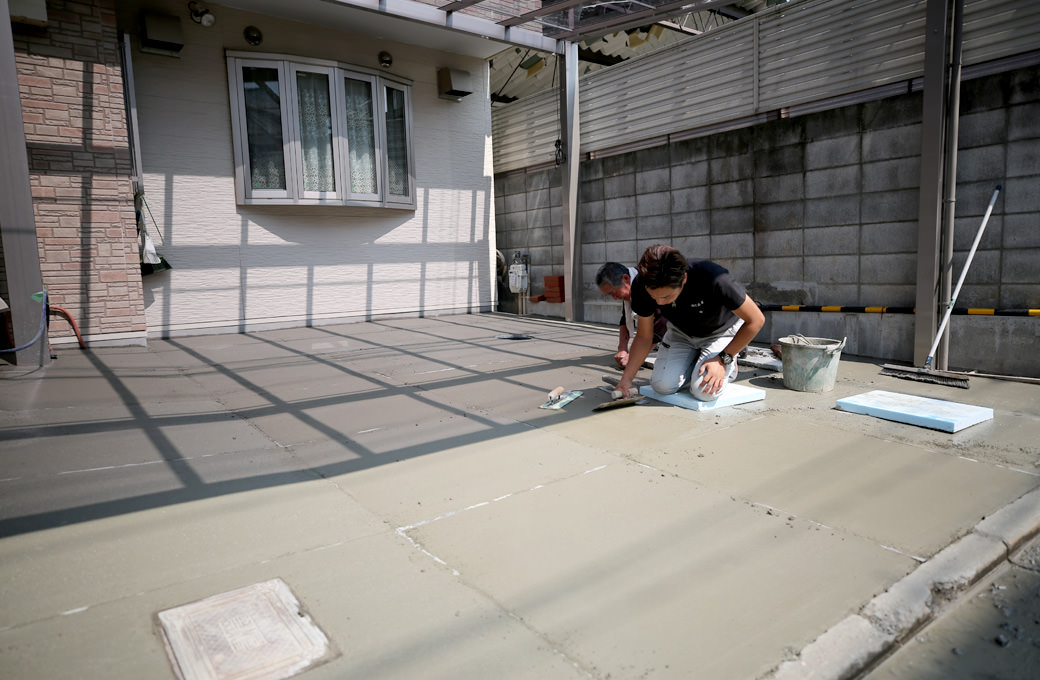 西九条 戸建駐車場 舗装工事